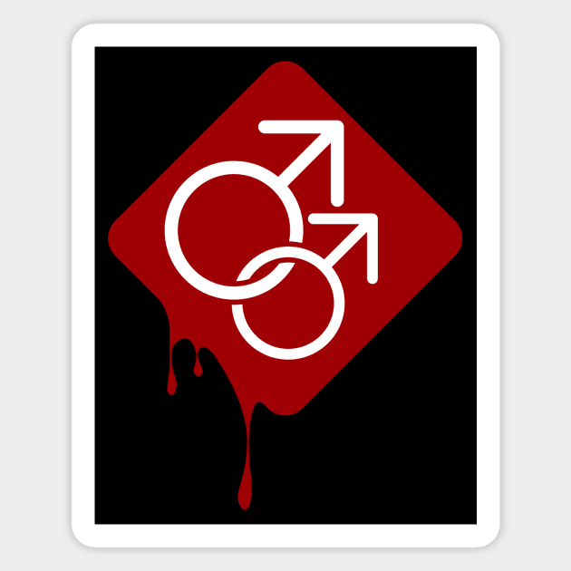 Horror Queers Logo Magnet by Horror Queers